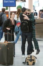 KAREN GILLAN and JENNIFER MORRISON Arrives at Toronto Airport 02/05/2023