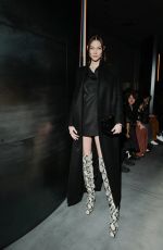 KARLIE KLOSS Arrives at Khaite Fashion Show at NYDW in New York 02/12/2023