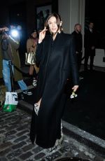 KARLIE KLOSS Arrives at Khaite Fashion Show at NYDW in New York 02/12/2023