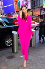 KARLIE KLOSS Out and About in New York 02/14/2023
