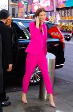 KARLIE KLOSS Out and About in New York 02/14/2023