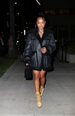 KARRUECHE TRAN Leaves Bel-Air Season 2 Premiere at NeueHouse in Hollywood 02/22/2023