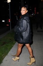 KARRUECHE TRAN Leaves Bel-Air Season 2 Premiere at NeueHouse in Hollywood 02/22/2023