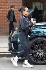 KARRUECHE TRAN Out for Coffee at Alfred Coffee in West Hollywood 02/18/2023