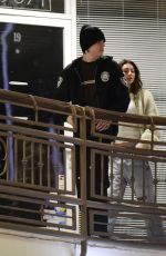 KATARINA DEME Out for Dinner Date in Los Angeles 02/22/2023