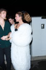 KATE BECKINSALE Arrives at a Grammy Party at a Private Residence in Los Angeles 02/03/2023