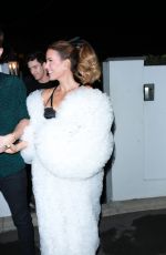 KATE BECKINSALE Arrives at a Grammy Party at a Private Residence in Los Angeles 02/03/2023