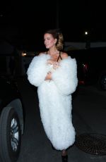 KATE BECKINSALE Arrives at a Grammy Party at a Private Residence in Los Angeles 02/03/2023