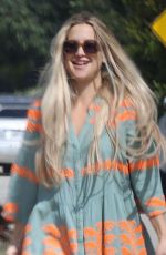 KATE HUDSON Leaves a Spa in Santa Monica 02/10/2023