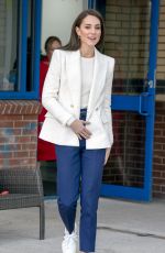 KATE MIDDLETON Visits Landau Forte College in Derby 02/08/2023