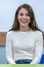 KATE MIDDLETON Visits Landau Forte College in Derby 02/08/2023