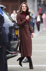 KATE MIDDLETON Visits National Maritime Museum Cornwall in Falmouth 02/09/2023