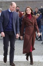 KATE MIDDLETON Visits National Maritime Museum Cornwall in Falmouth 02/09/2023