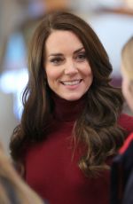 KATE MIDDLETON Visits National Maritime Museum Cornwall in Falmouth 02/09/2023