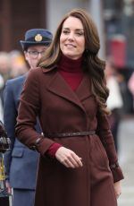 KATE MIDDLETON Visits National Maritime Museum Cornwall in Falmouth 02/09/2023
