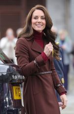 KATE MIDDLETON Visits National Maritime Museum Cornwall in Falmouth 02/09/2023