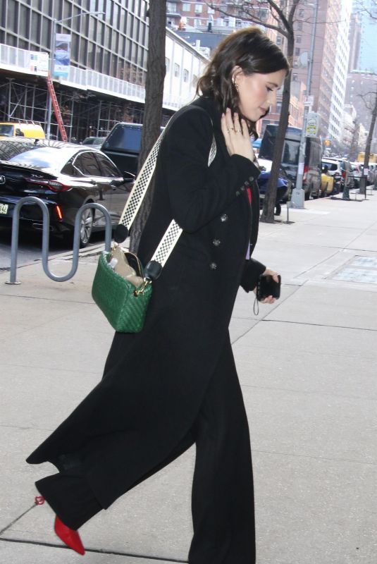 KATHERINE SCHWARZENEGGER Out in New York 02/08/2023