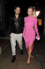 KATIE CASSIDY Leaves Chiltern Firehouse in London 02/17/2023