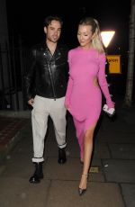 KATIE CASSIDY Leaves Chiltern Firehouse in London 02/17/2023