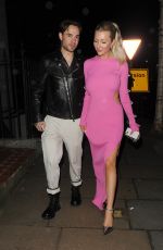 KATIE CASSIDY Leaves Chiltern Firehouse in London 02/17/2023