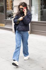 KATIE HOLMES Out and About in New York 02/09/2023