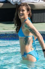KATIE WAISSEL in Bikini at a Pool in Morocco 02/06/2023