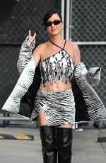 KATY PERRY Arrives at Jimmy Kimmel Live! in Hollywood 02/16/2023