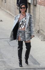 KATY PERRY Arrives at Jimmy Kimmel Live! in Hollywood 02/16/2023