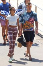 KELLY GALE and Joel Kinnaman Out in Bondi Leaves Depot Cafe and Orchard 02/112/2023