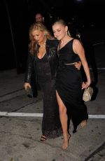KELSEA BALLERINI Out for Dinner with Her Mother at Craig