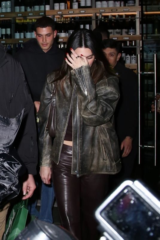 KENDALL JENNER and Bad Bunny Out for Dinner Date in Beverly Hills 02/18/2023