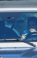 KENDALL JENNER Drives Home After a Yoga Class in Beverly Hills 02/09/2023