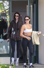 KENDALL JENNER Leaves Workout with a Friend in Los Angeles 02/05/2023