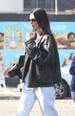KENDALL JENNER Out for Lunch with Friends in West Hollywood 02/19/2023