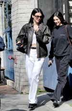 KENDALL JENNER Out for Lunch with Friends in West Hollywood 02/19/2023