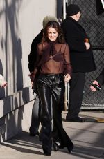 KERI RUSSELL Arrives at Jimmy Kimmel Live in Hollywood 02/22/2023