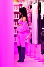KIM KARDASHIAN at Skims Pop-Up Valentine