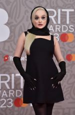 KIM PETRAS at Brit Awards 2023 at O2 Arena in London 02/11/2023