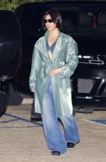 KOURTNEY KARDASHIAN Arrives at Nobu Restaurant in Malibu 02/20/2023