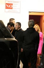 KRIS JENNER and KATHY HILTON Leaves Paris Hilton’s Y2K x Klarna Pop-Up Opening on Melrose Ave in Los Angeles 02/23/2023
