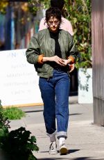 KRISTEN STEWART Heading to Breakfast Bar in Los Feliz 02/09/2023