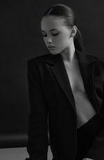 KRISTINA SHMIDT at a Photoshoot, February 2023