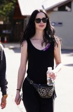 KRYSTEN RITTER and FORTUNE FEIMSTER Out Hiking at Fryman Canyon in Studio City 02/10/2023