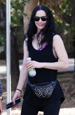 KRYSTEN RITTER and FORTUNE FEIMSTER Out Hiking at Fryman Canyon in Studio City 02/10/2023