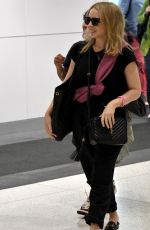KYLIE MINOGUE Arrives at Sydney Domestic Airport 02/19/2023