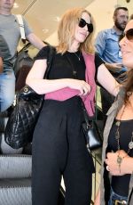 KYLIE MINOGUE Arrives at Sydney Domestic Airport 02/19/2023