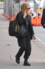 KYLIE MINOGUE Arrives Back in Melbourne 02/26/2023