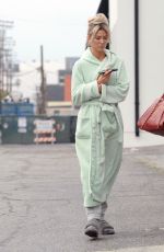 LALA KENT Leaves Vanderpump Interviews in Los Angeles 02/21/2023