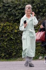 LALA KENT Leaves Vanderpump Interviews in Los Angeles 02/21/2023