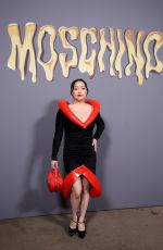 LANA CONDOR at Moschino Fashion Show in Milan 02/23/2023